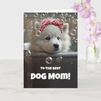 Carte Mothers Day from Pet Dog Fur Baby Cute