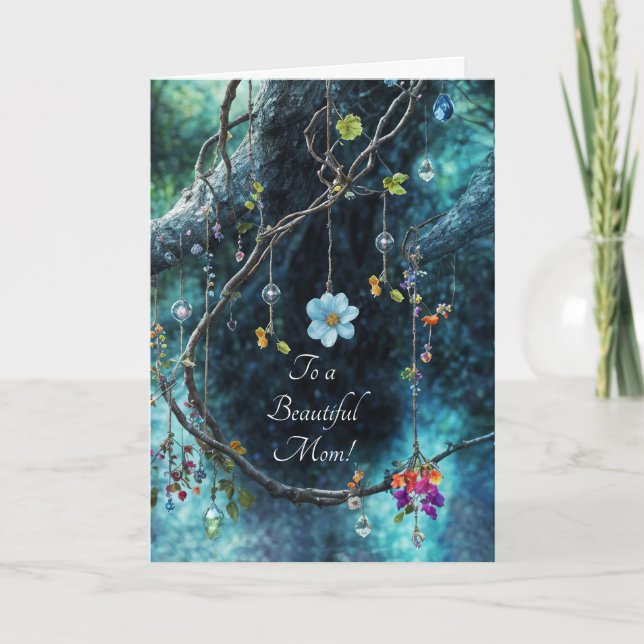 Carte Mothers Day Hippie Bohemian Feel Pretty (Devant)