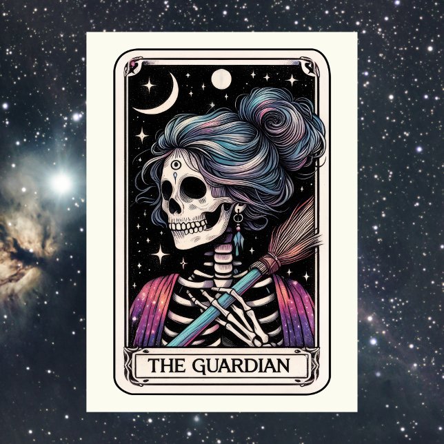 Carte Mother's Day Skeleton The Guardian Tarot (Mother's Day Skeleton The Guardian Tarot Card
)