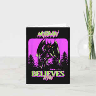 Carte Mothman - Le Costume Mothman Croit En Vous Hallowe
