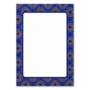 Carte Motif africaine