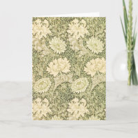 Motif de fleurs Chrysanthemum (par William Morris)