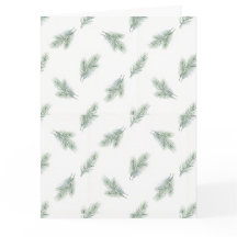 Motif de Noël d'entreprise minimal en pin