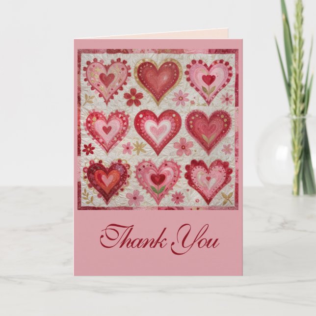 Carte Motif de patchwork de quilt sur le thème de la Sai (Devant)