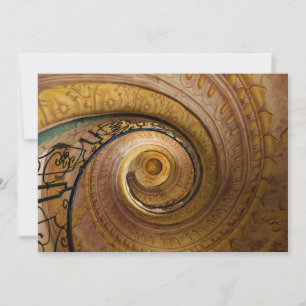 Carte Motif d'escalier en spirale