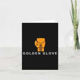 Carte Motivation de la boîte à gants d'or
