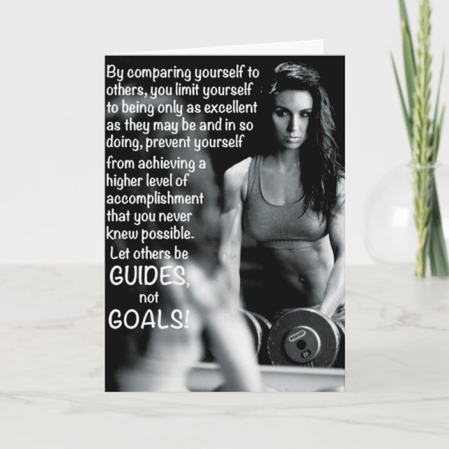 Carte Motivation de l'entraînement des femmes - Guides v (Devant)
