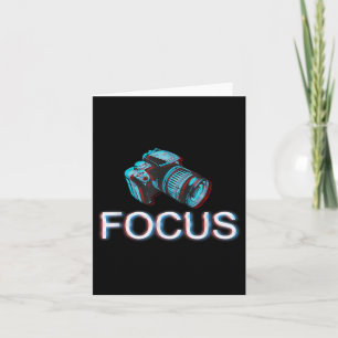 Carte Motivation du focus de la caméra
