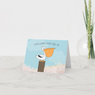 Carte Motivation pélicane
