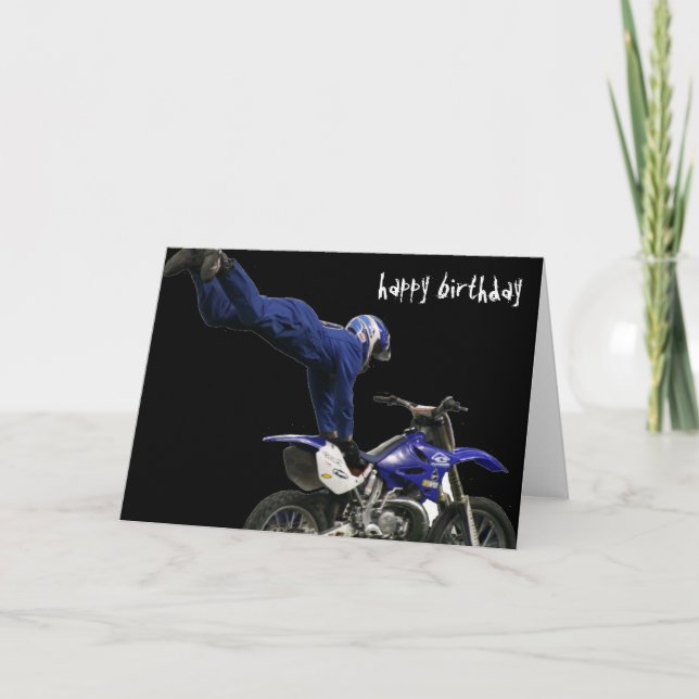 Carte moto-cross aérien #3 gros plan (Devant)