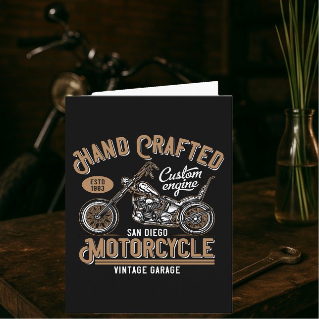 Carte Moto fabriquée à la main (Créateur téléchargé)