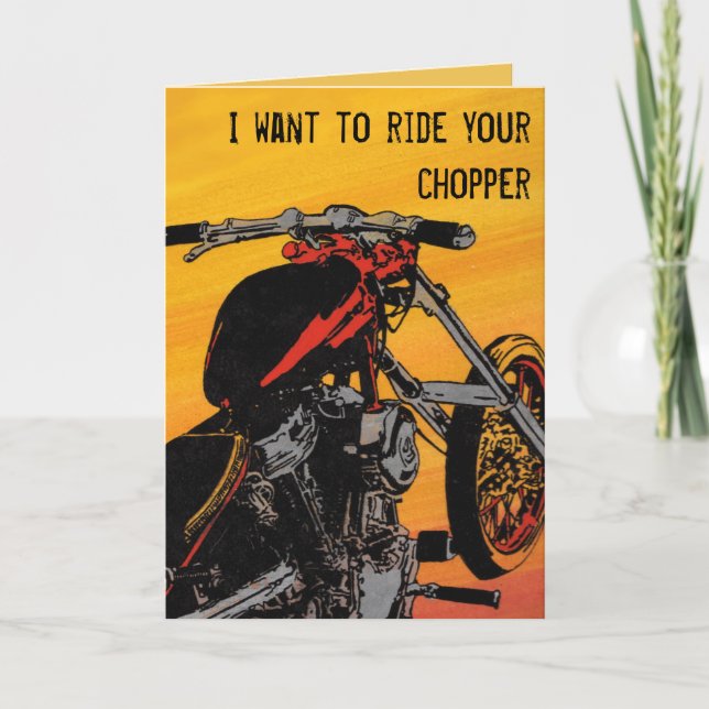 carte moto Valentine (Devant)