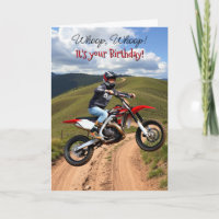 Motocross Thème Anniversaire pour lui