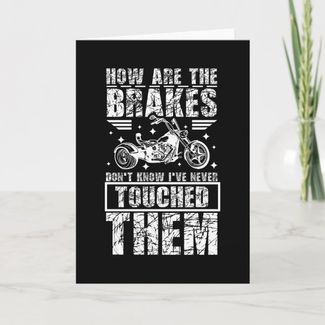 Carte Motocyclette Trike (Devant)