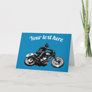 Carte Motorcycliste personnalisable