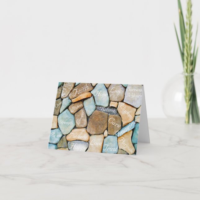 Carte Mots d'encouragement, mots de Hope_ (Devant)