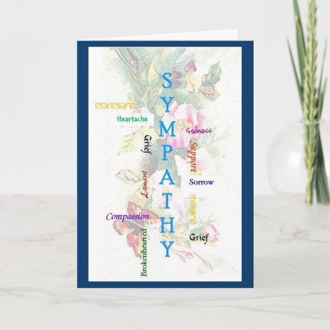 Carte Mots Sympathiques (Devant)