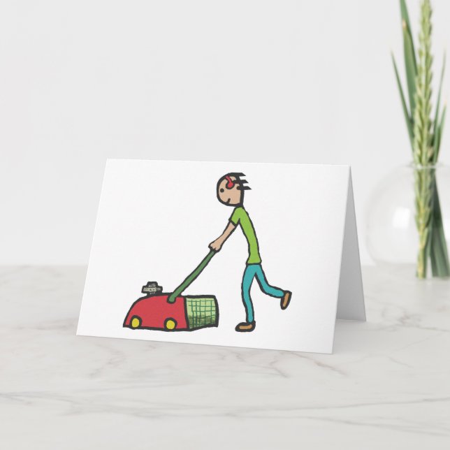 Carte Moulage de pelouse (Devant)
