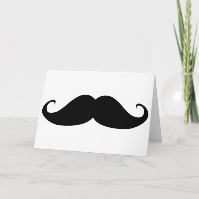 Carte Moustache Toi Pourquoi? (Devant)