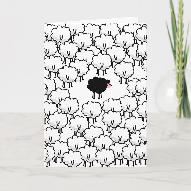 Carte Mouton noir (Devant)