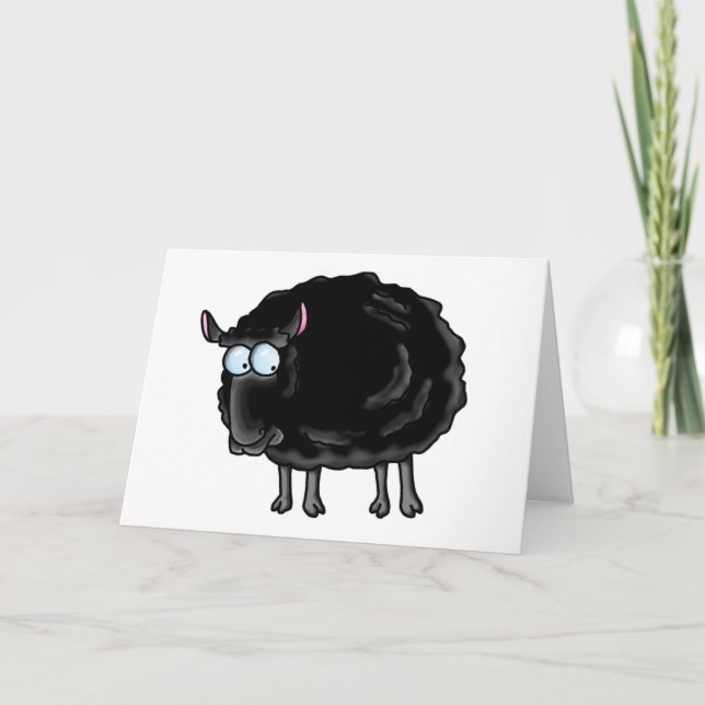 Carte mouton noir (Devant)