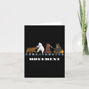 Carte Mouvement 4b Four Bear Feminist Women Empower Grap