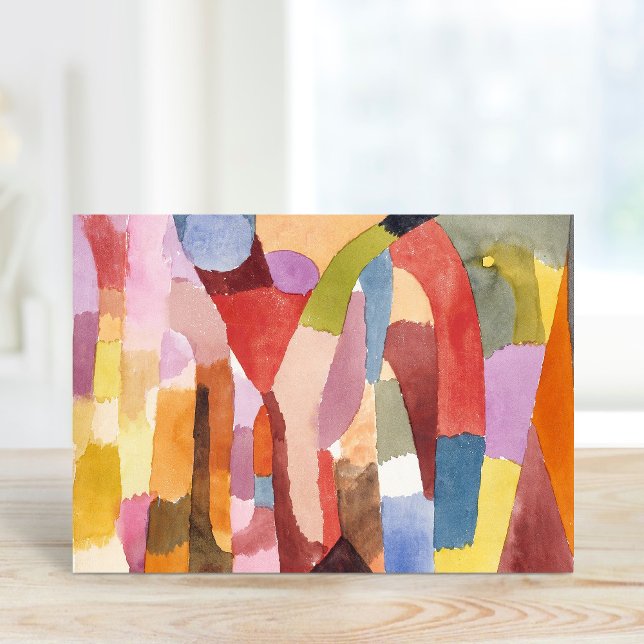 Carte Mouvement des chambres voûtées | Paul Klee (Créateur téléchargé)