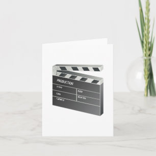Carte Movie Clapperboard