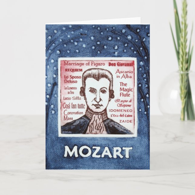 Carte MOZART (Devant)