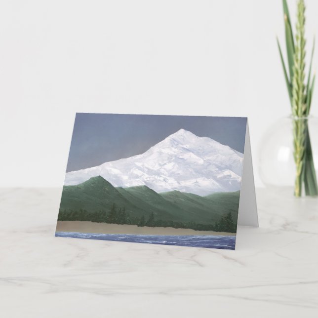 Carte Mt. McKinley Greeting Card (Devant)