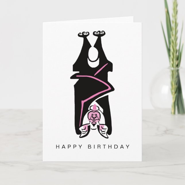 Carte MTD noire - Graphique animal en danger - (Devant)