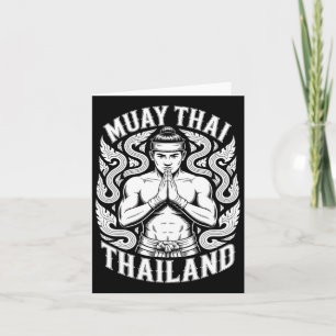 Carte Muay Thai entraînement Kickboxing Thaïlande Tig Vi