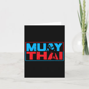 Carte Muay Thai Fighter Boxer Martial Arts Hob