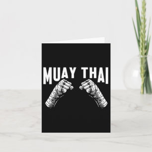 Carte Muay Thai Fighters Mixed martial art Club Martial 