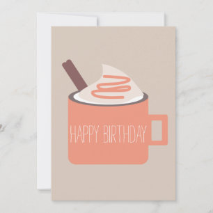 Carte Mug de feu de camp Spice Citrouille pour l'anniver