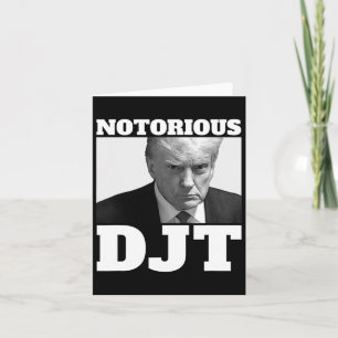 Carte Mugshot Trump 2024 du président Trump