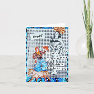 CARTE MULTI-BUT PAR BAD GIRL ART