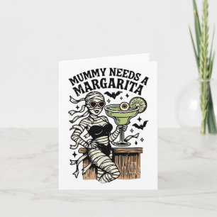 Carte Mummy a besoin d'un Margarita Été Féminin Summerwe