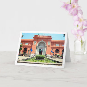 Carte Musée de l'entrée du Caire, Egypte