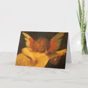 Carte Musicien Angel Lecture par Rosso Fiorentino