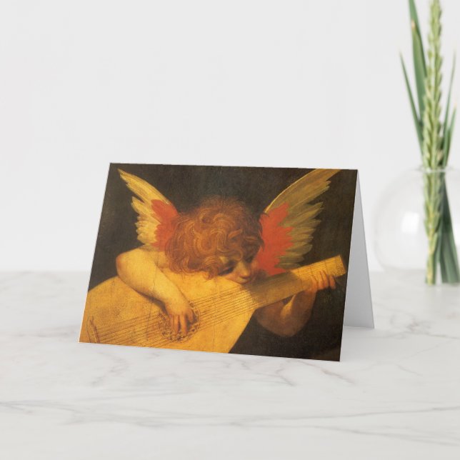 Carte Musicien Angel Lecture par Rosso Fiorentino (Devant)