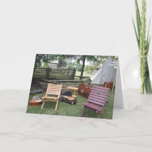 Carte musicienne "Les amis qui jouent ensemble"