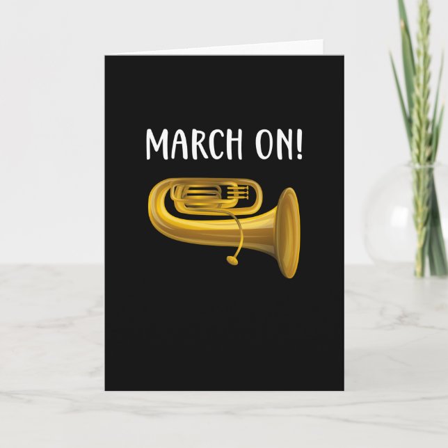 Carte Musiciens de la bande de Trumpet Marching (Devant)