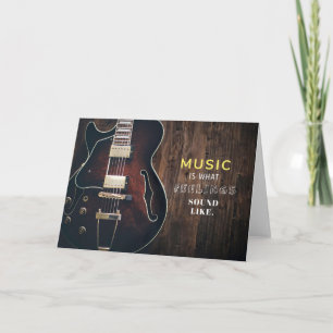 Carte Musique Art Musique Ressentir
