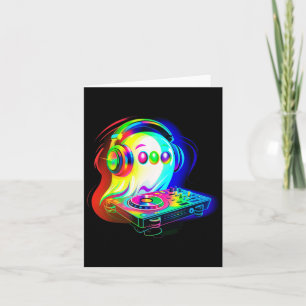 Carte Musique de Maison Fantôme Dj Illusion Optique Edm