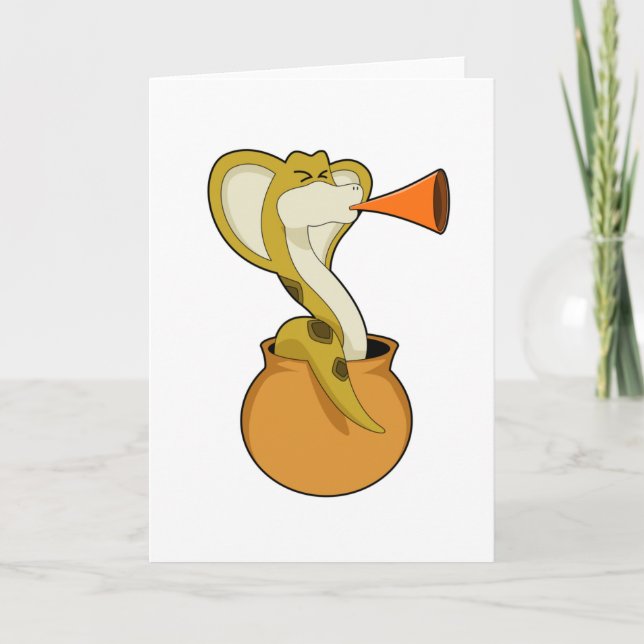 Carte Musique de Trumpet Snake (Devant)