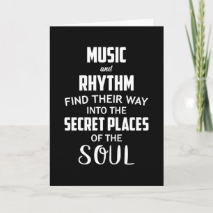 Carte Musique DJ Danse Art Hip hop Guitare Drôle Idée ca