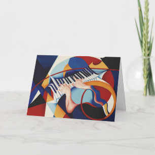 Carte Musique piano