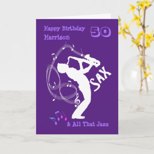 Carte Musique Thème Joyeux Anniversaire Personnalisé