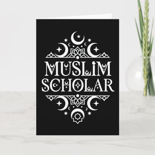 Carte Muslim Studies Teacher Islamic Education Classroom (Devant)